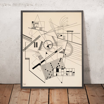 A framed image of 