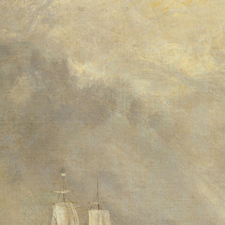 The Fish Market at Hastings Beach by Turner, 1810