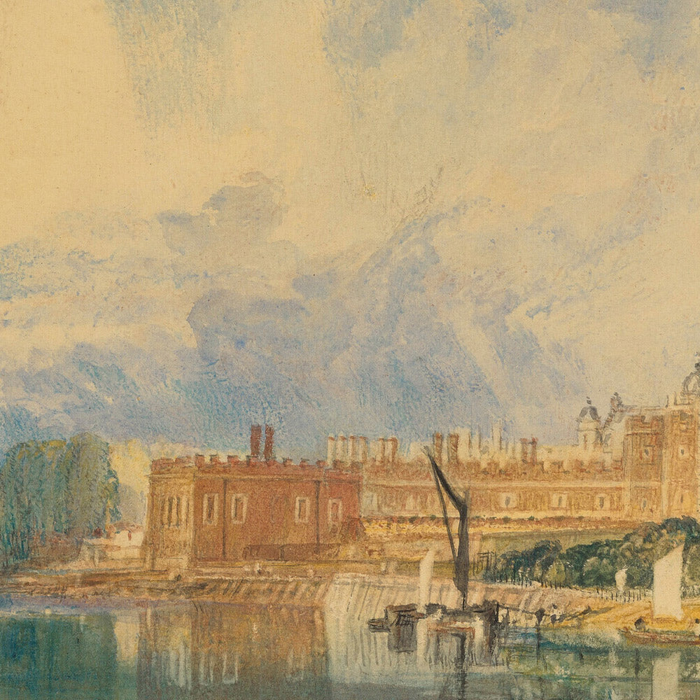 Hampton Court Palace by Turner, 1827