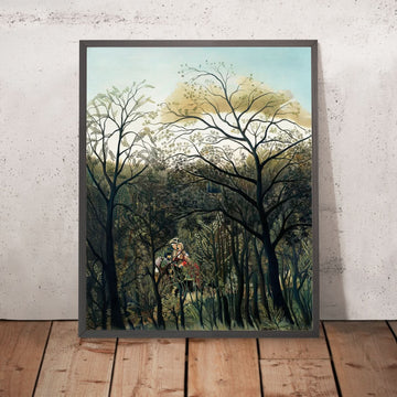 Rendezvous im Wald von Henri Rousseau, 1889 