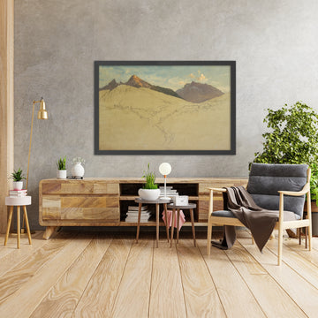 A framed image of 