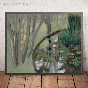 Une image encadrée de Le ruisseau, Maintenon (Le ruisseau, Maintenon) de Henri Matisse, 1918