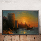 Sunset over Constantinople by Ivan Konstantinovich Aivazovsky, 1861