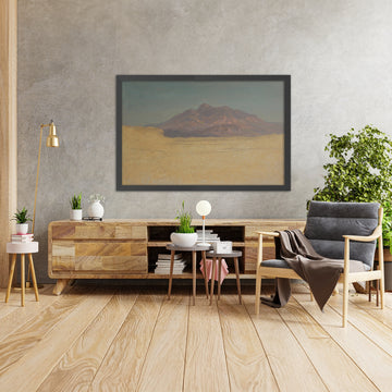 A framed image of 