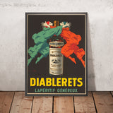 Bitter des Diablerets Vintage Aperitif Poster by Jean d'Ylen, 1920