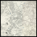 Carte ancienne personnalisée de Balham 
