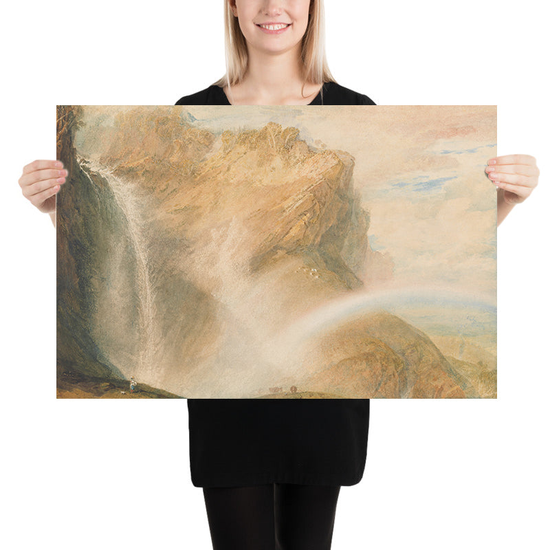 Cascada Superior del Reichenbach: Arcoíris de Turner, 1810 