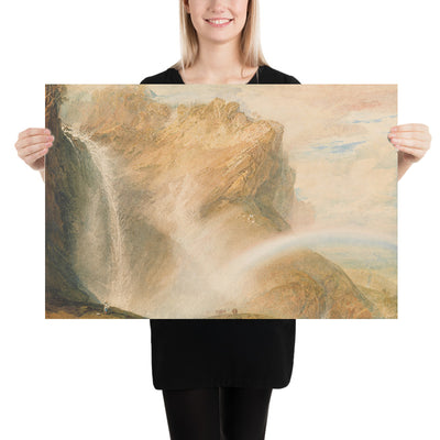 Cascada Superior del Reichenbach: Arcoíris de Turner, 1810 