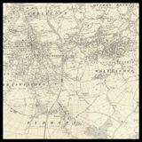 Personalised Old Map of Stourbridge
