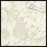 Personalised Old Map of Sittingbourne