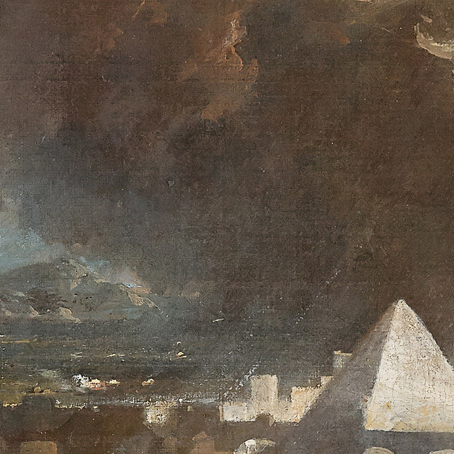 The Fifth Plague Of Egypt by Turner, 1800