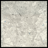 Personalised Old Map of Brixton