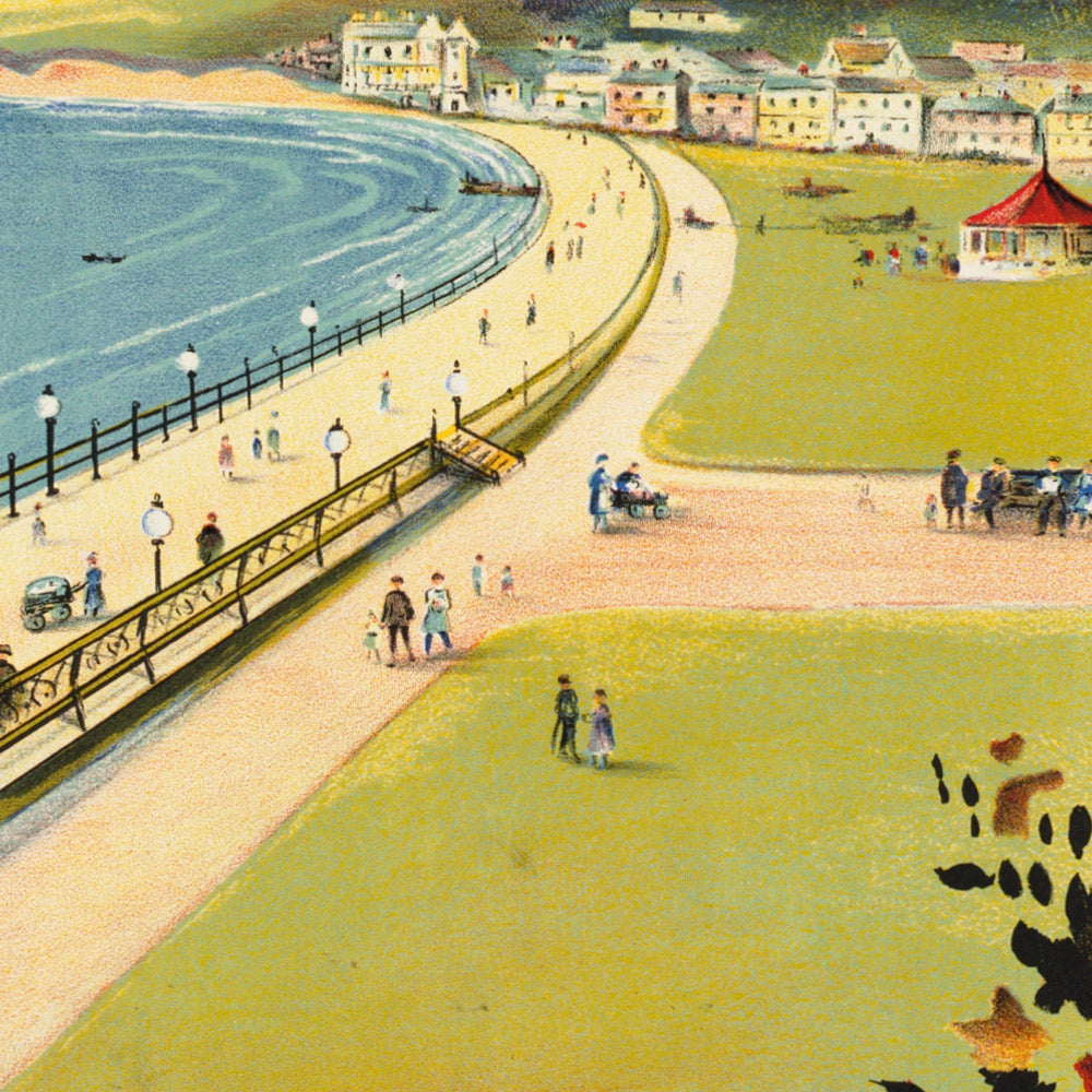 Bray Travel Poster: For Better Holidays, See Ireland First