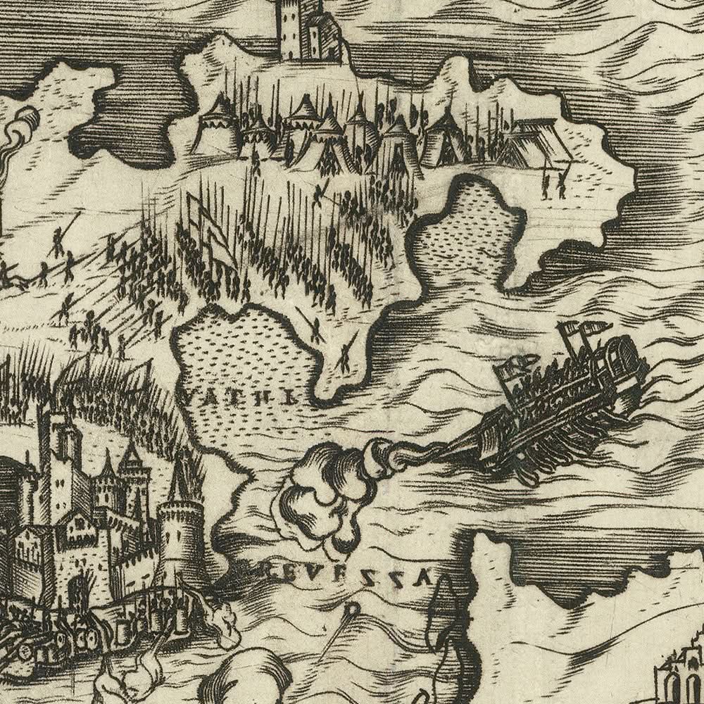 Vieille bataille de Préveza par Salamanque, 1540 : Octave contre Antoine et Cléopâtre 