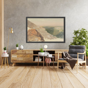 A framed image of 