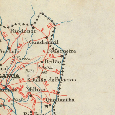 Old Rare Road Map of Portugal, 1926: Lisbon, Porto, Motoring, Vacuum Oil Company