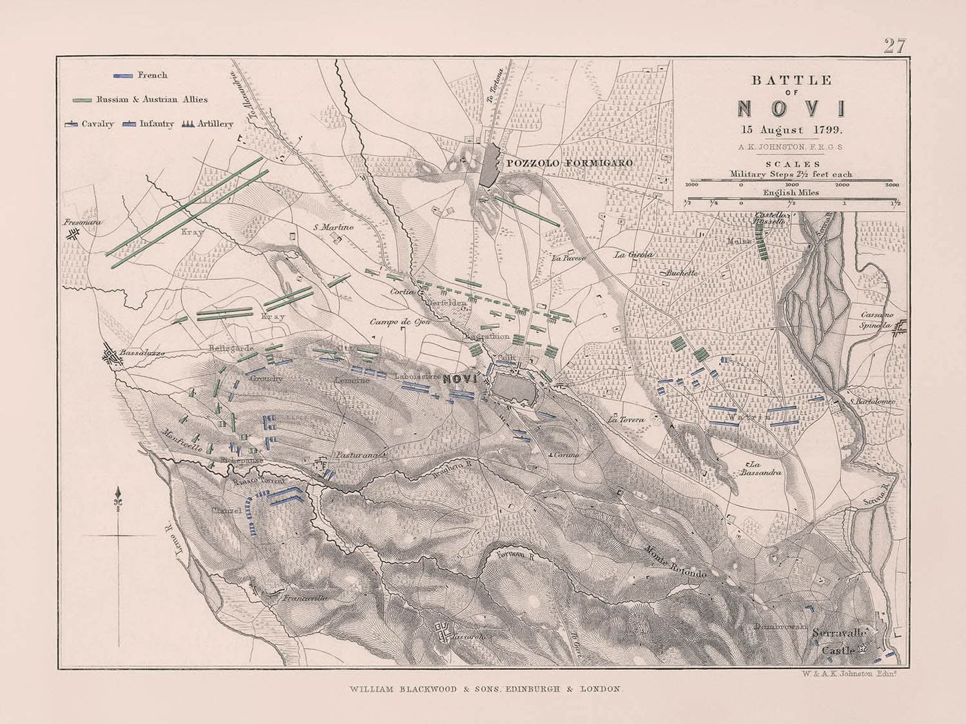 Schlacht von Novi, 15. August 1799: Napoleonische Kriege 
