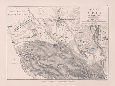 Schlacht von Novi, 15. August 1799: Napoleonische Kriege 