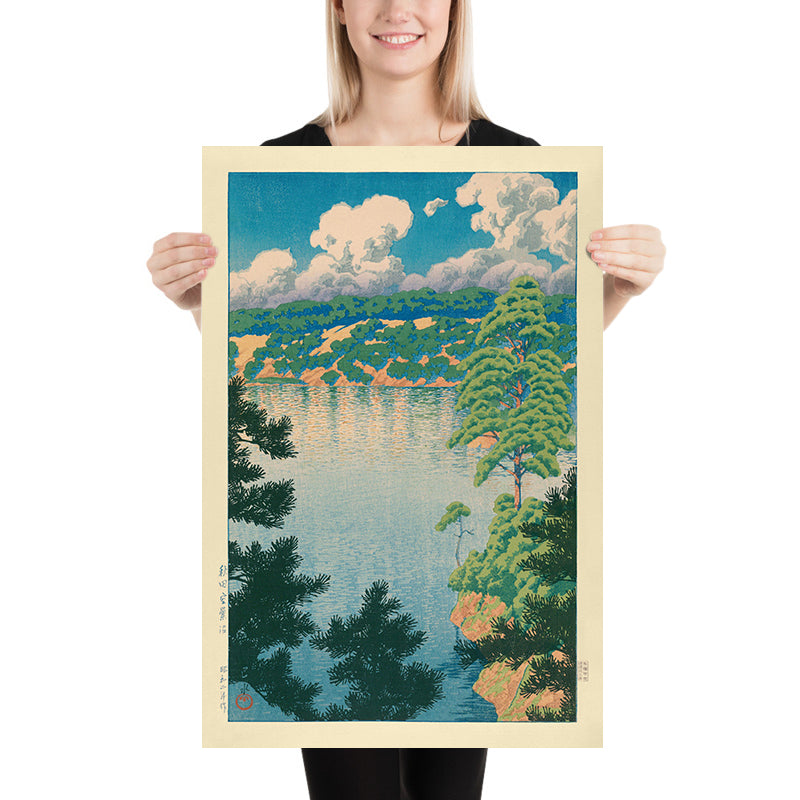 Karasu-Moor in Akita von Hasui Kawase, 1935 