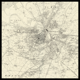 Mappa Antica Personalizzata di Shrewsbury 