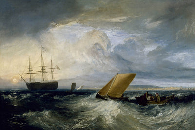 Sheerness as Seen from the Nore by Turner, 1808