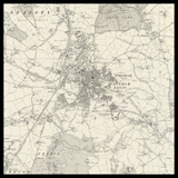 Personalised Old Map of Wrexham