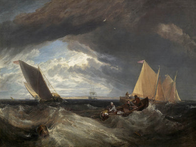 La unión del Támesis y el Medway por Turner, 1807 