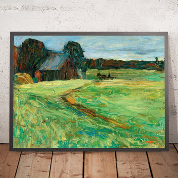 A framed image of 