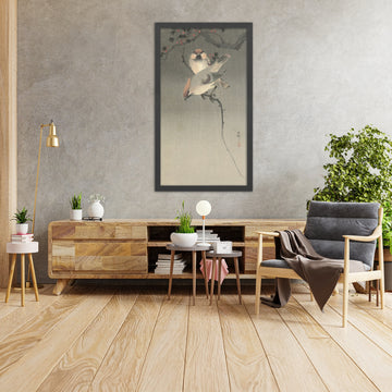 A framed image of 
