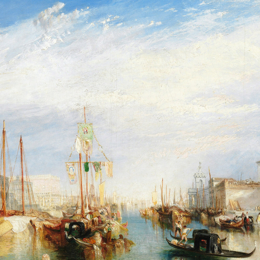 Venise, depuis le porche de la Madonna della Salute par Turner, 1835 