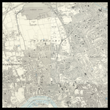 Carte ancienne personnalisée de Shepherd's Bush 