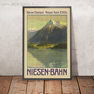 A framed image of 