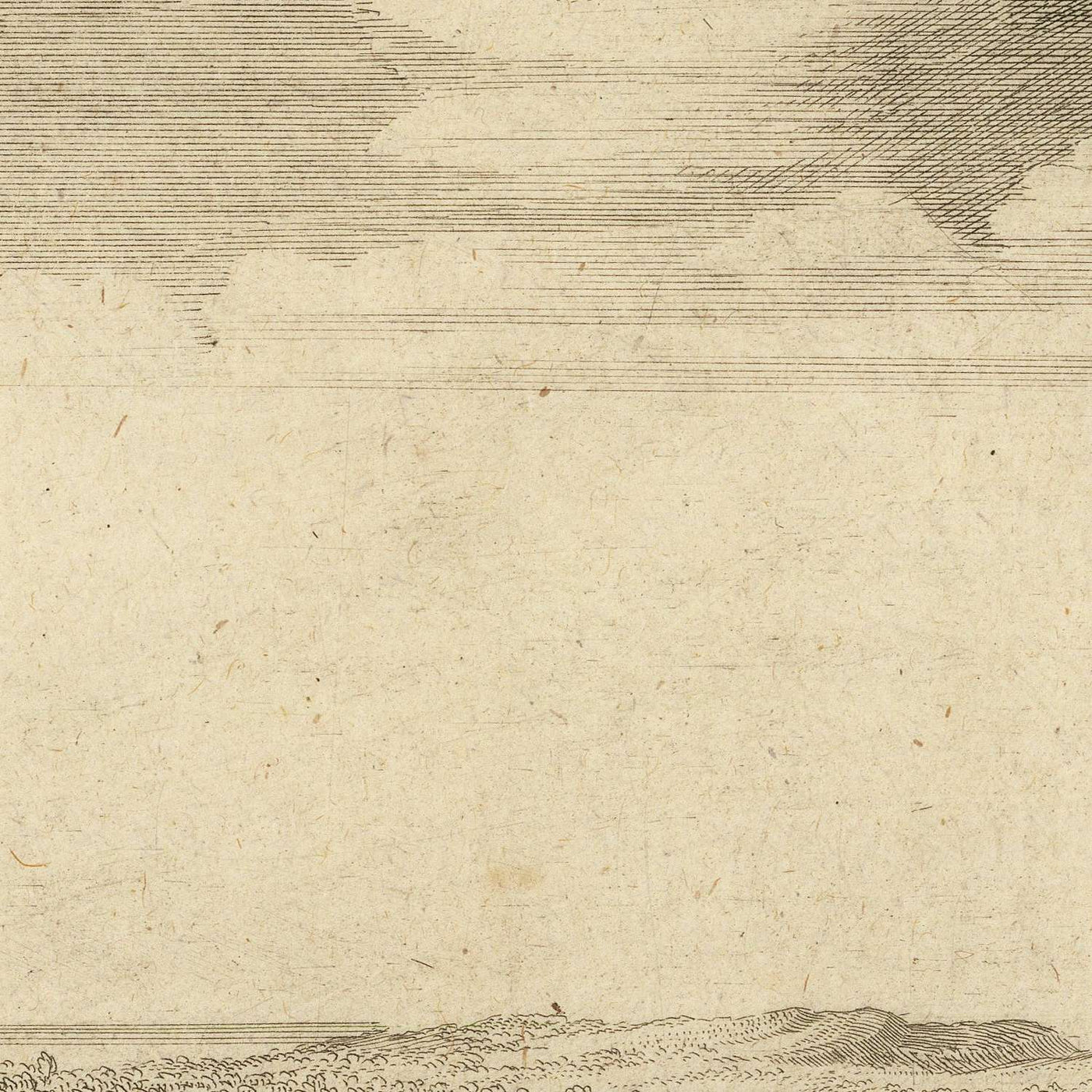 Old Bird's Eye Map of Elbląg, Poland, 1725: Fortified Walls, Maritime Routes, Churches, Rural Landscape