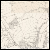 Mappa antica personalizzata di Clydebank 