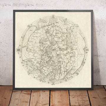 Mappa del Mondo Medievale Centrata su Gerusalemme di Vesconte, 1611: Mappa Portolana Mundi 