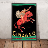 Cinzano Vintage Vermouth Poster by Leonetto Cappiello, 1910