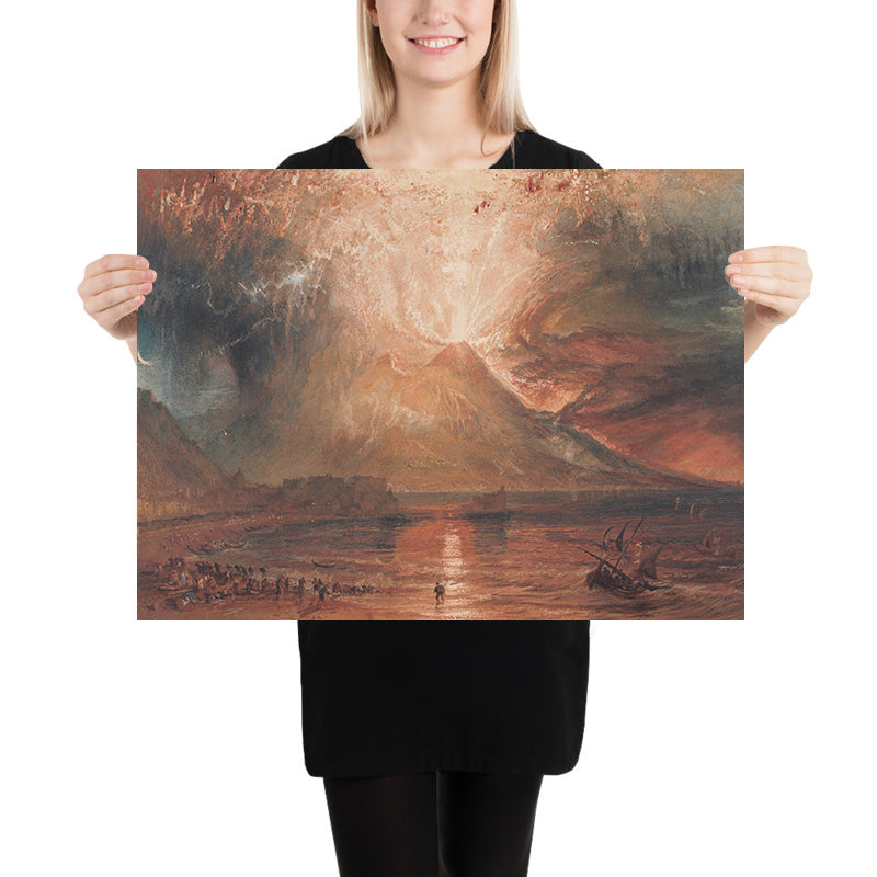 Vesuvius in Eruption by Turner, 1817