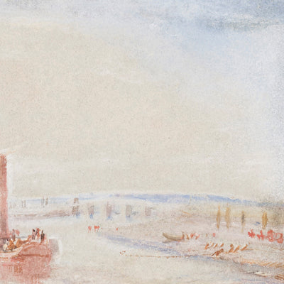La Confluencia del Sena y el Marne en Charenton, Francia por Turner, 1835 