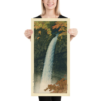 Cascada Kegon, Nikkô de Hasui Kawase, 1935 