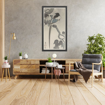 A framed image of 