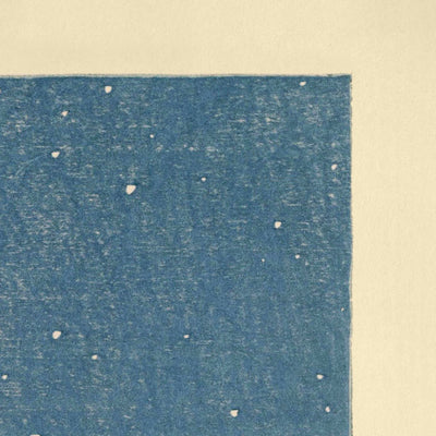 Nieve en Miyajima por Hasui Kawase, 1935 