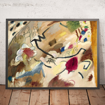 A framed image of 