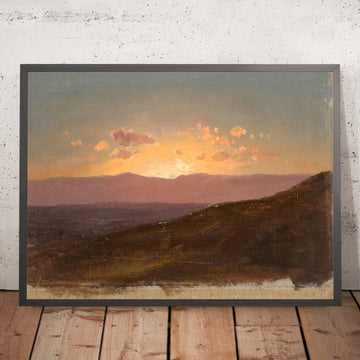 A framed image of 