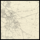 Carte ancienne personnalisée de Hinckley 