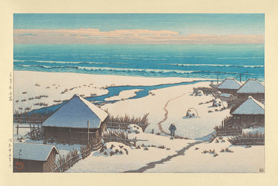 Onjuku, Préfecture de Chiba par Hasui Kawase, 1935 