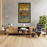 Elixir De Kempenaar Vintage Advertising Poster, 1908