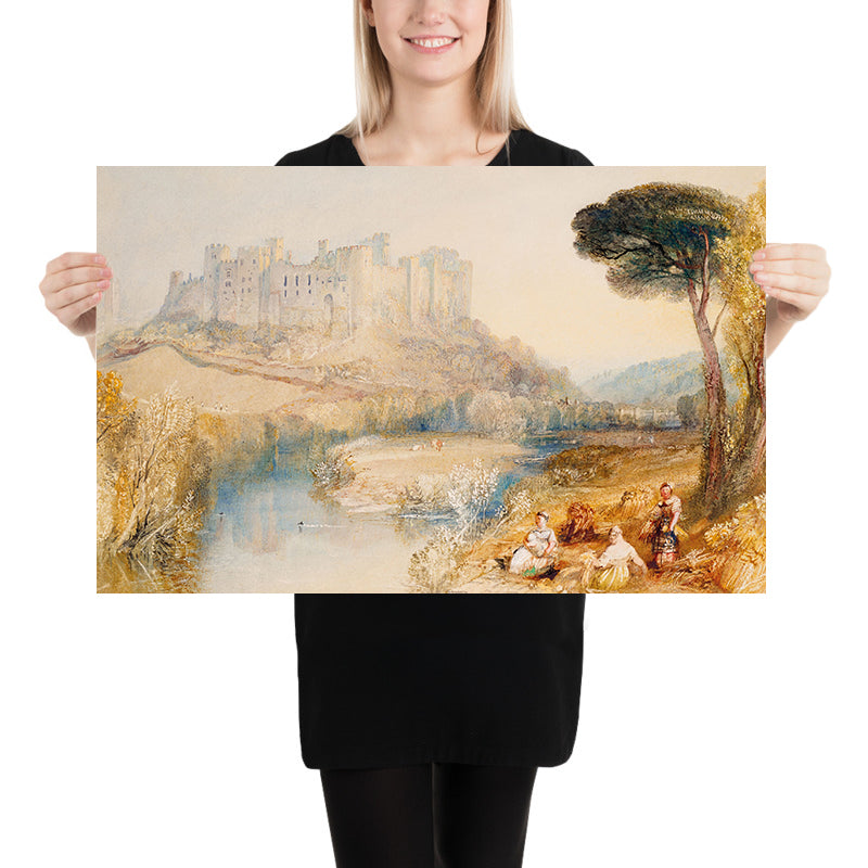 Ludlow Castle, Shropshire by Turner, 1833