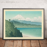 El Monte Fuji y el Lago Azul desde el Paso Satta por Hasui Kawase, 1935 