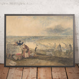 Vista di Londra da Greenwich di Turner, 1825 