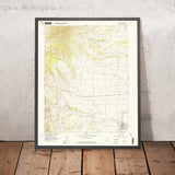 Old Map of La Veta, Colorado by USGS, 1963 – Spanish Peaks & Cuchara Pass